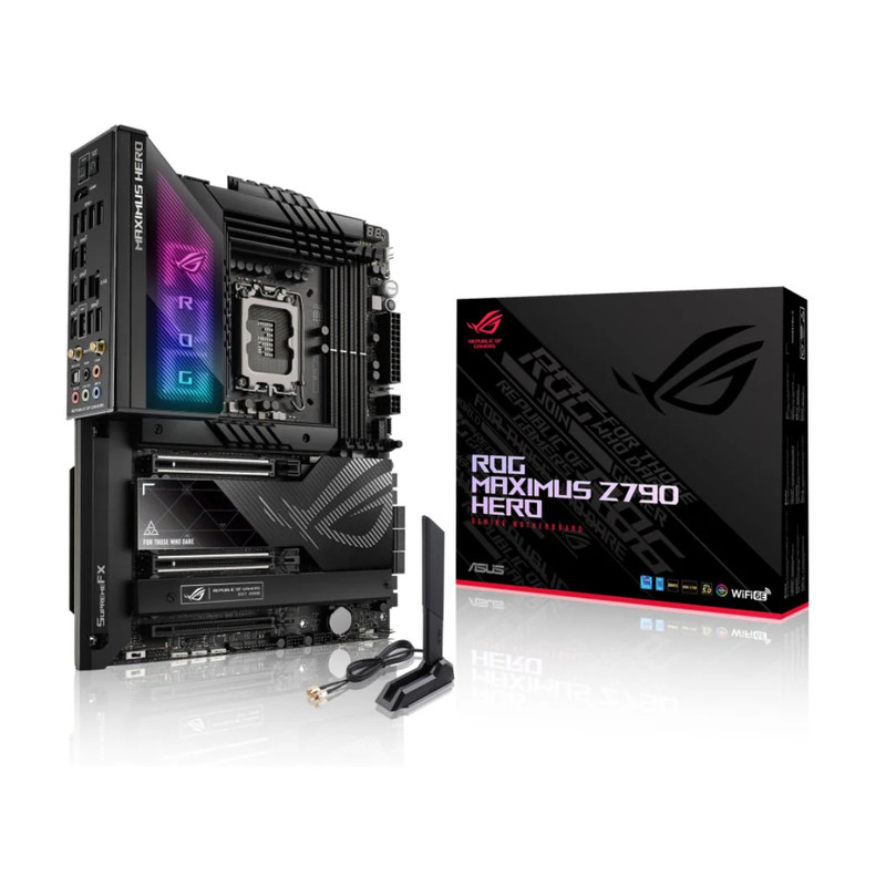 Asus ROG Maximus Z790 Hero WIFI DDR5 LGA1700 Intel ATX Gaming Motherboard - اللوحة الأم